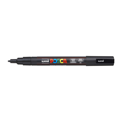 Posca PC-3M Fine Bullet Markerr Black