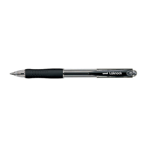 Uni Laknock Ballpoint Pen 0.7 Black Box 12