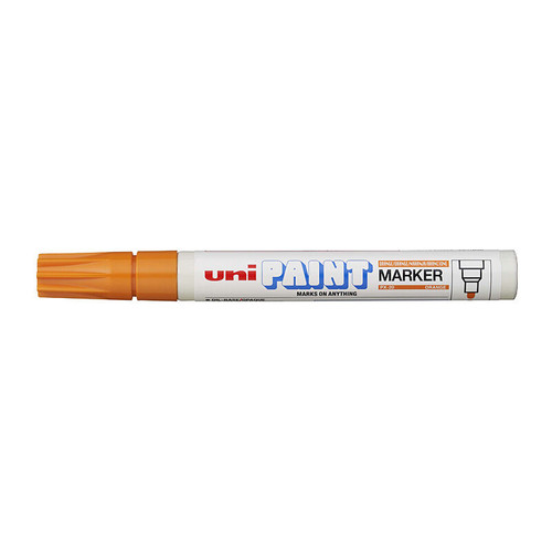 Uni Paint Marker Bullet PX20 Orange Box of 12