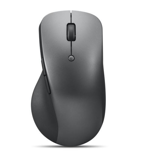 Lenovo Professional Bluetooth Rechargeable Mouse - 4000 DPI On-the-fly 3 Programmable Buttons Comfortable Ergonomic Optical Sensor Bluetooth 5.1