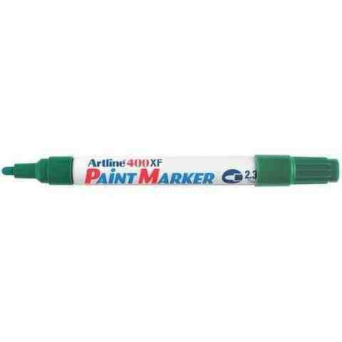 Paint Marker Artline 400XF Bullet Point Green Box 12