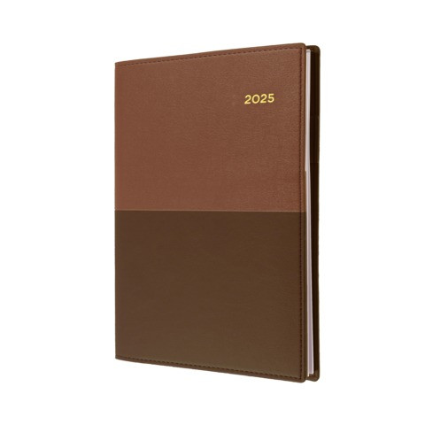 Diary Collins Vanessa Wiro A4 Week to View Tan Y2026 345V90