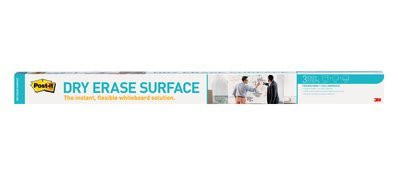 Dry Erase Surface 3M Post It DEF8x4 with Cleaning Cloth