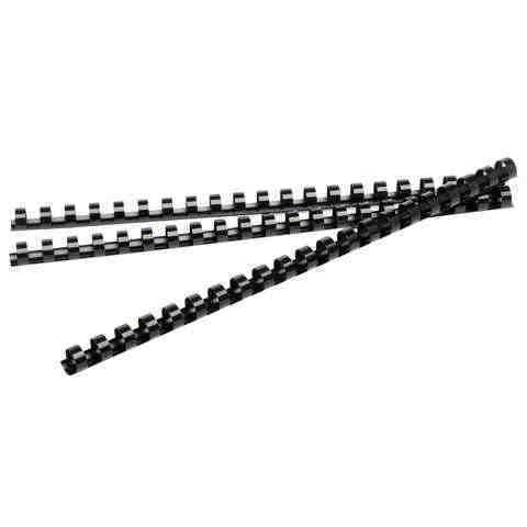 Binding Coil 9.5mm/10mm Plastic Rexel Blue 45540 Box 100