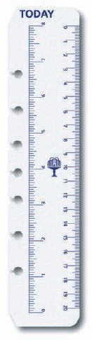 Diary Refill Dayplanner Personal Organiser Today Ruler PR2008