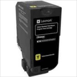 Lexmark 78C6XYE Extra High Yield Yellow Toner Cartridge - 5,000 pages