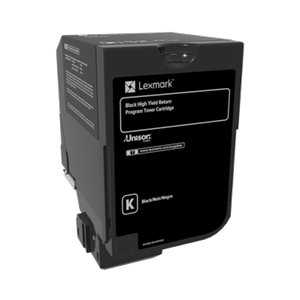 Lexmark 74C6HK0 Black Toner Cartridge - 20,000 pages