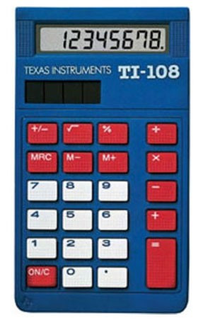 Calculator Texas TI108