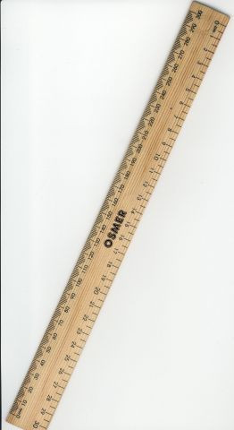 Ruler Wooden 30cm Osmer 300W