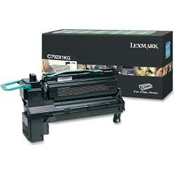 Lexmark C792DE High Yeild Black Prebate Toner Cartridge - 20,000 pages