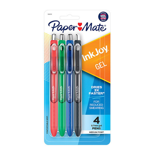Paper Mate InkJoy .07 Busn Pack of 4 Box of 6