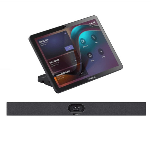 Yealink A40-031 MeetingBar Kit+Yealink MD75 MeetingDisplay Promotion,Save 49%,75' 4K Display,CTP25 Touch Panel,Wireless Casting,Android
