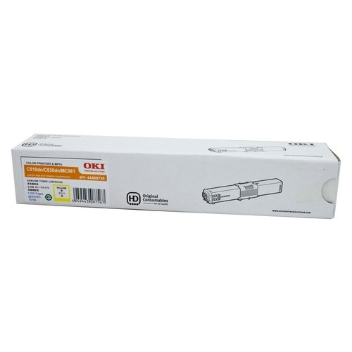 Oki C510DN / C530DN Yellow Toner Cartridge - 5,000 pages