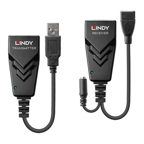 Lindy 100m CAT6 USB 2.0 Ext