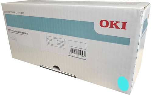Oki Cyan Toner Cartridge For ES7470/7480 - 11000 Pages 5% coverage