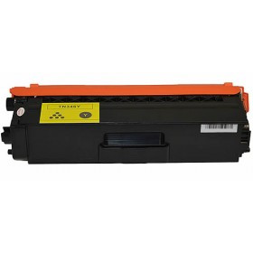 Compatible Brother TN-346 Yellow Toner Cartridge - 3,500 pages