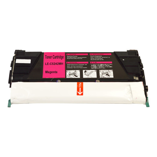Compatible Lexmark C534DN Magenta Prebate Toner Cartridge High Capacity - 5,000 pages