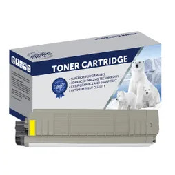 Compatible Oki ES-8460 / ES-8462 Yellow Toner Cartridge - 7,000 pages