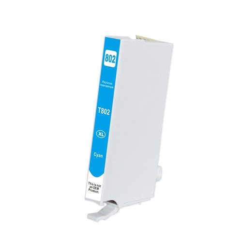 Compatible Epson 802XL Cyan Ink Cartridge