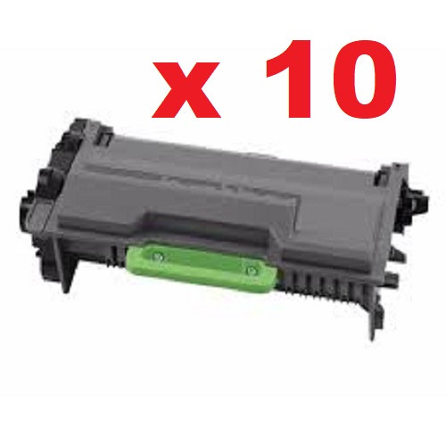 10 x Compatible Brother TN3470 Toner Cartridge - 12,000 pages