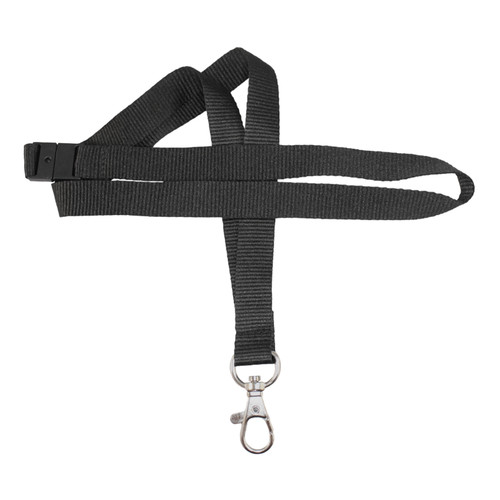 Black Premium Lanyard (100 Pack)
