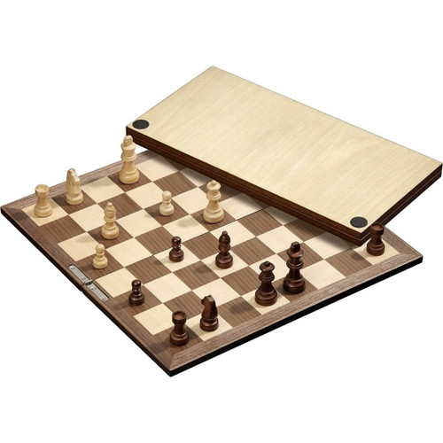 Jeu d'échecs - PHILOS - Philos 2610 - Échiquier en bois de schima
