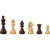 Philos Set of Weighted Wood Chess Pieces 65 mm Barbarossa