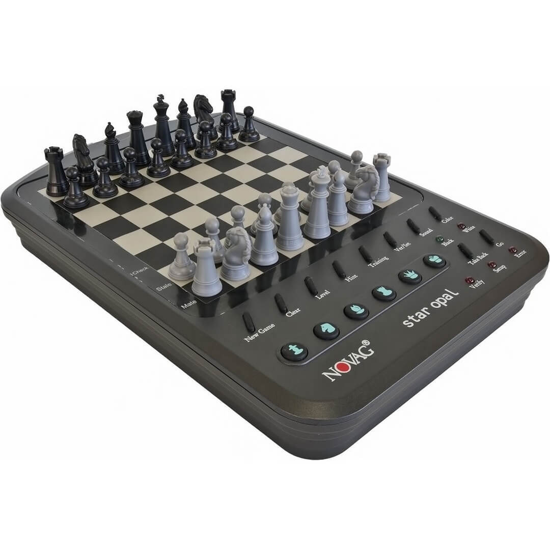 Novag Star Opal Mini-Tabletop | Portable Chess Computer 1027