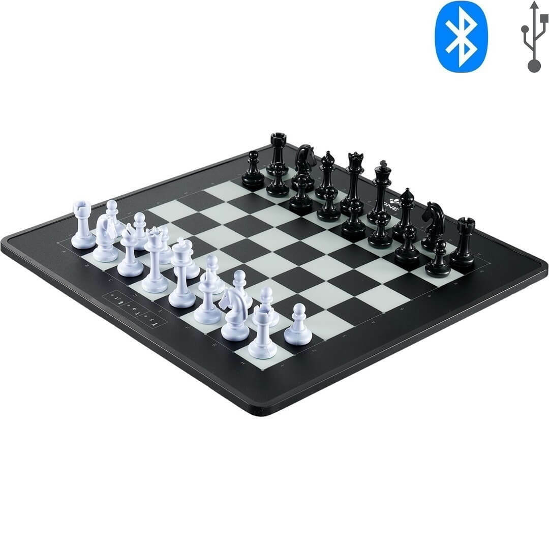 Millennium eONE Bluetooth Chess e-Board for Online Play M841