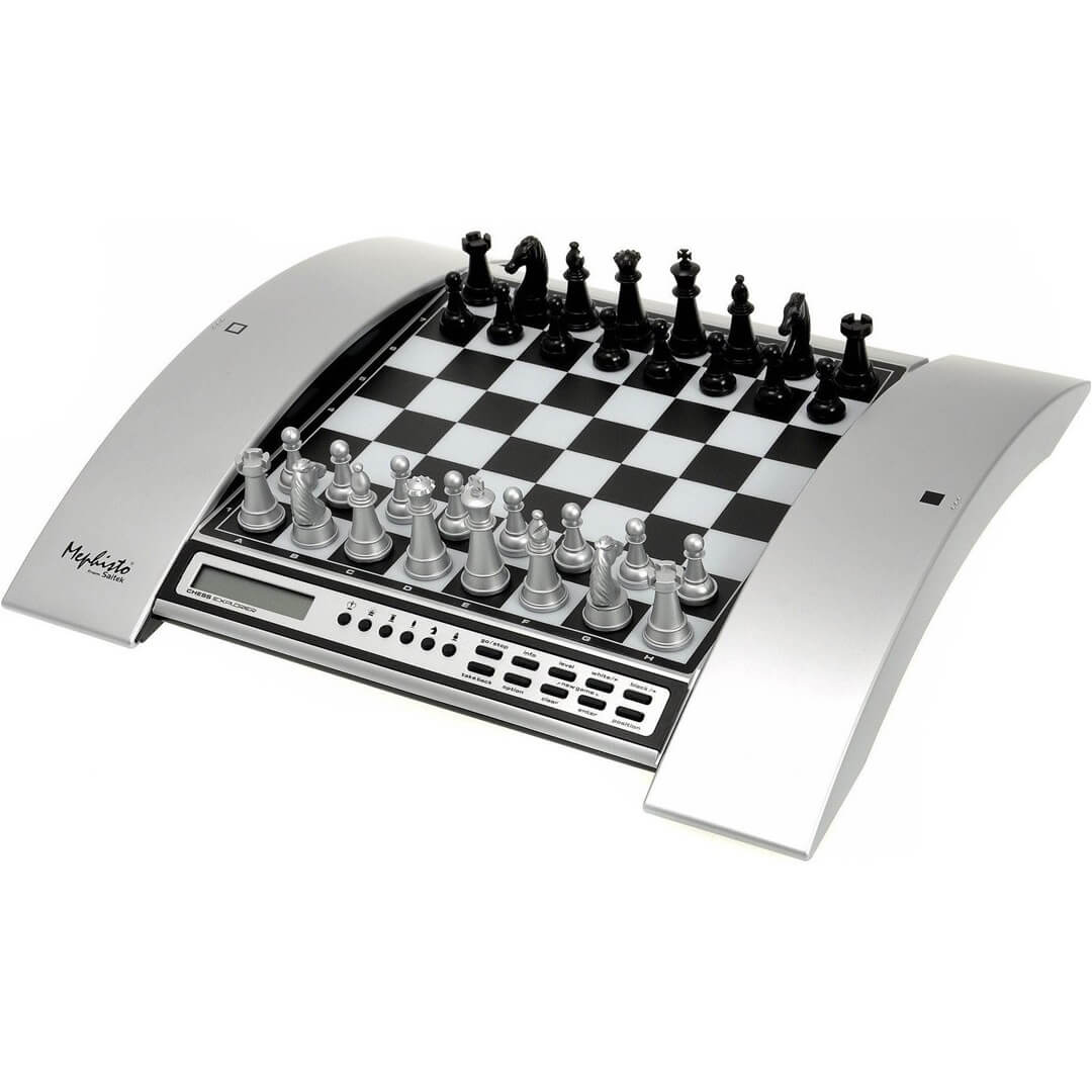 Product Page for Mephisto from Saitek Chess Explorer Chess Computer CT09