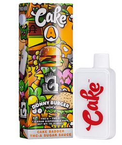 Cake THC-A Disposable 7G-Donny Burger (Indica) Cake THC-A Disposable 7G-Donny Burger (Indica)