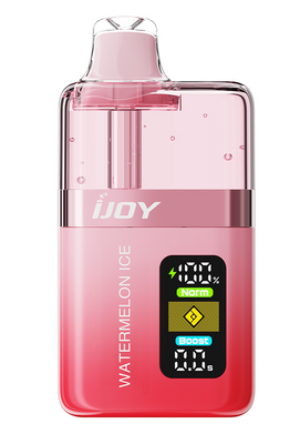 Ijoy watermelon ice 50k delivers rich, dense vapor and exceptional flavor thanks to its dual mesh coils, operating at 18W in Normal Mode or 22W in Boost Mode.