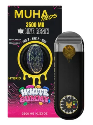 Muha Meds 3500mg - Hybrid White Gummy