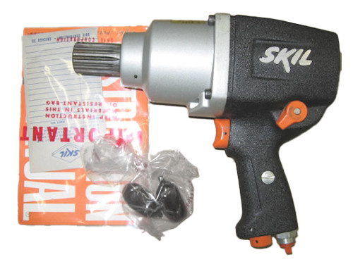 Pneumatic Air 1" Impact Wrench + 6 Sockets Skil 1116-9-1