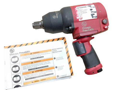 Chicago Pneumatic Impact Wrench CP-6062 RALAR 3/4 Square Dr 360 Degree Rotationa