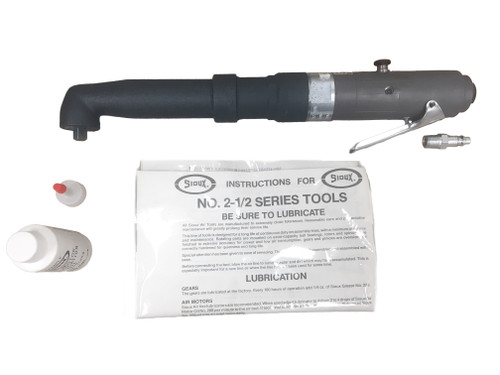 Pneumatic Right Angle Nutrunner Sioux 2A2202B 3/8" Drive Wrench