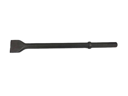 3" Wide Flat Chisel 18" Length 1 1/4" Hex X 6" Pavement Breaker Bit #1043