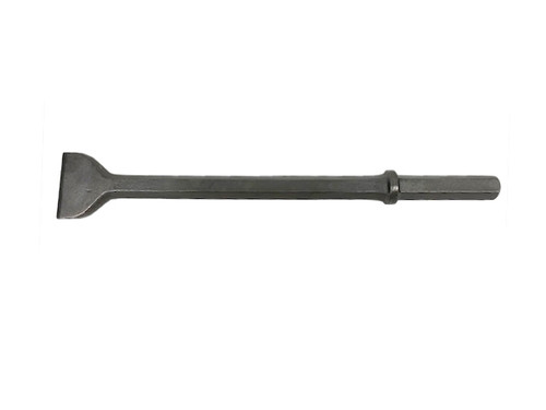 3" Wide Flat Chisel 14" Length 1" Hex X 4 1/4" Pavement Breaker Bit #936