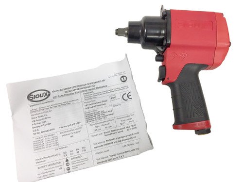 Pneumatic 3/8" Impact Wrench Sioux IW38HAP-3F