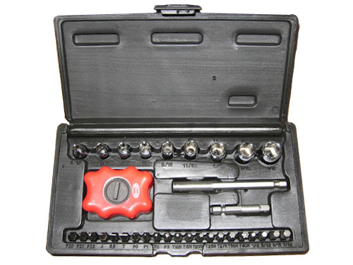 3 Screwdriver Kits Socket Torx Hex Star Phillips Sioux Torq Bit Set