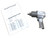 Pneumatic 1/2" Sq Dr. Air Impact Wrench Zipp ZP-121