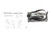 Pneumatic Orbital Finish Sander with Pad Astro 313T