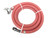 Pneumatic Whip Hose 6' Length 1/2" Hose with Swivel & CP Fitting L-1