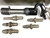 Ingersoll Rand IR-6A Pneumatic Nail Driver Kit Vintage Military Tool