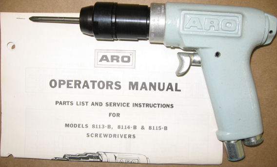 NEW Pneumatic Air Screwdriver Screwgun ARO 8114