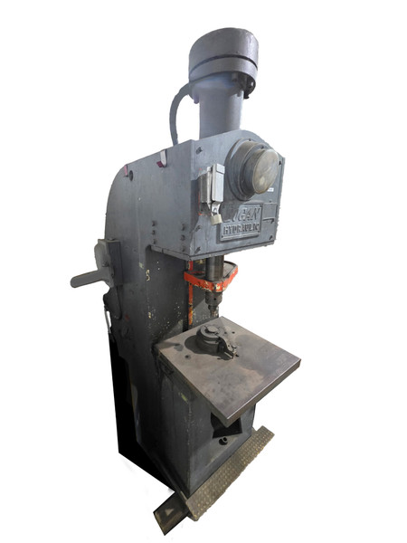 Logan Hydraulic Press 30 Ton + Dies & Parts