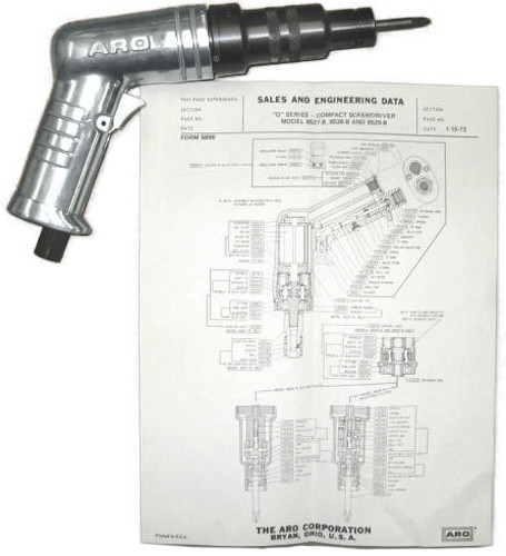 NEW Pneumatic Air Screwdriver Screwgun by ARO 8529