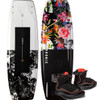 Ronix Quarter 'Til Midnight 134 cm Wakeboard Package with Luxe Boots