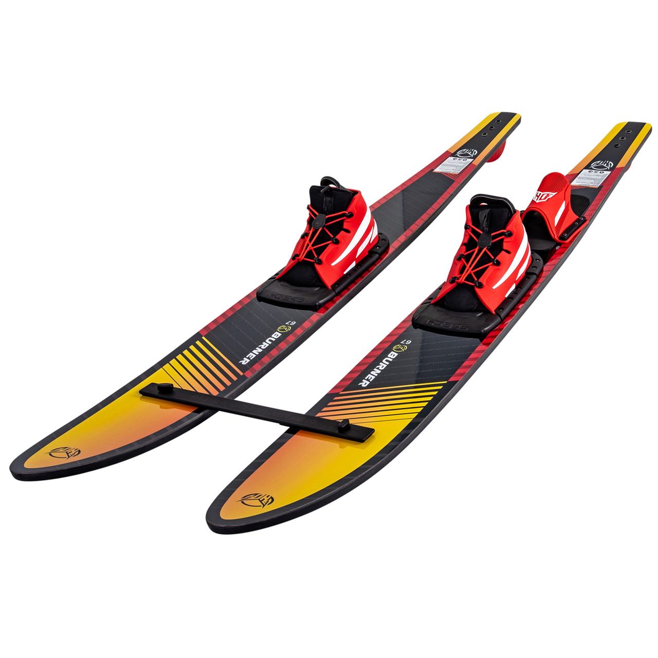 HO Sports Burner Combo Water Skis with Blaze Bindings & RTS for 