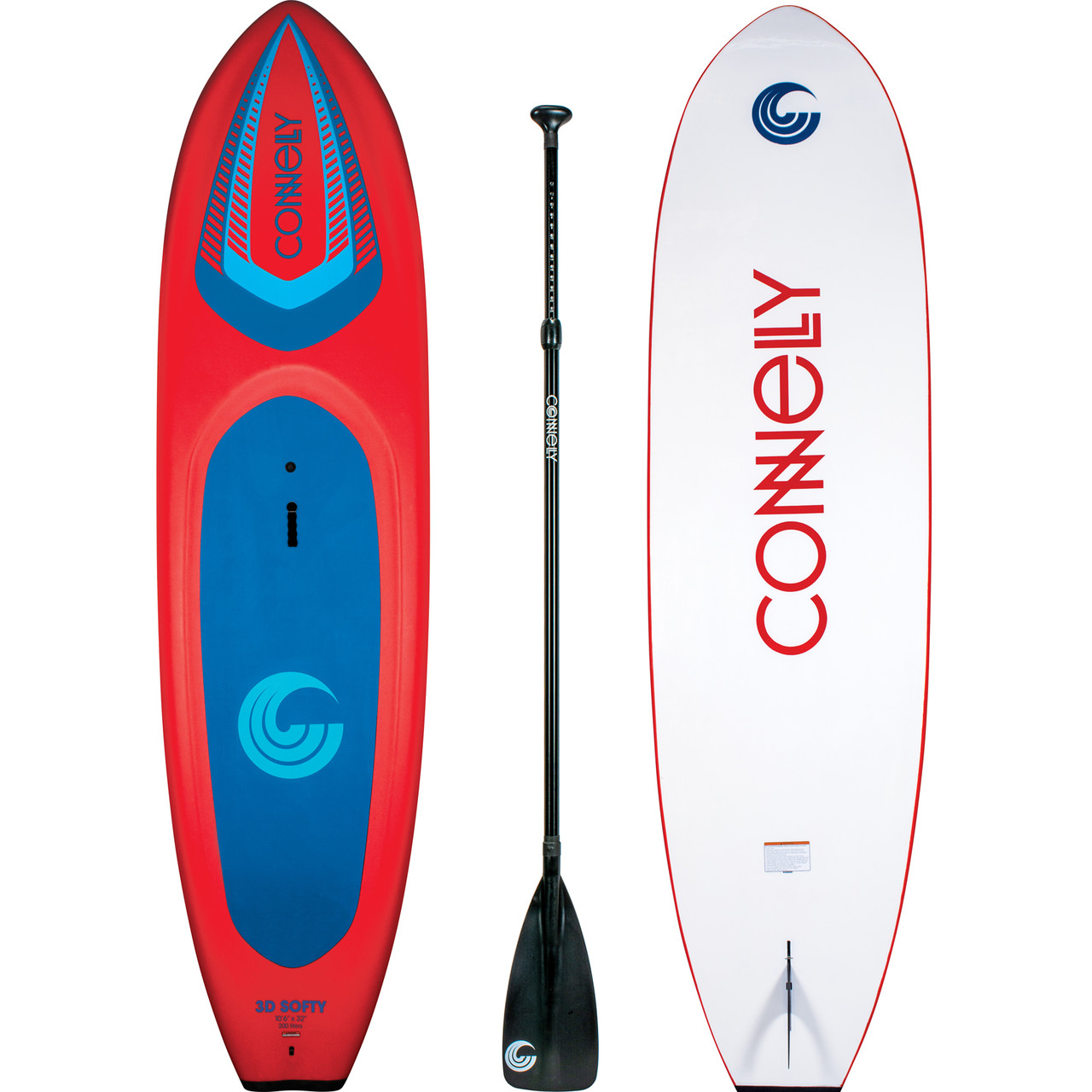 Connelly Softy 10'6" Paddleboard with Aluminum Adjustable Paddle